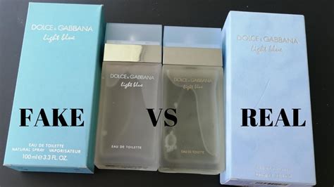 dolce gabbana light blue fake real